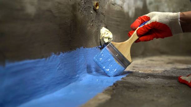 SJ Waterproofing Pros commercial waterproofing team near Windfall, IN